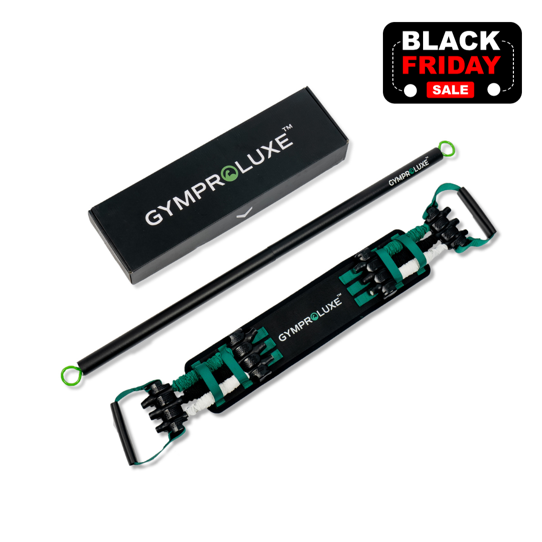 GYMPROLUXE Band and Bar set 2.0 (40% OFF)