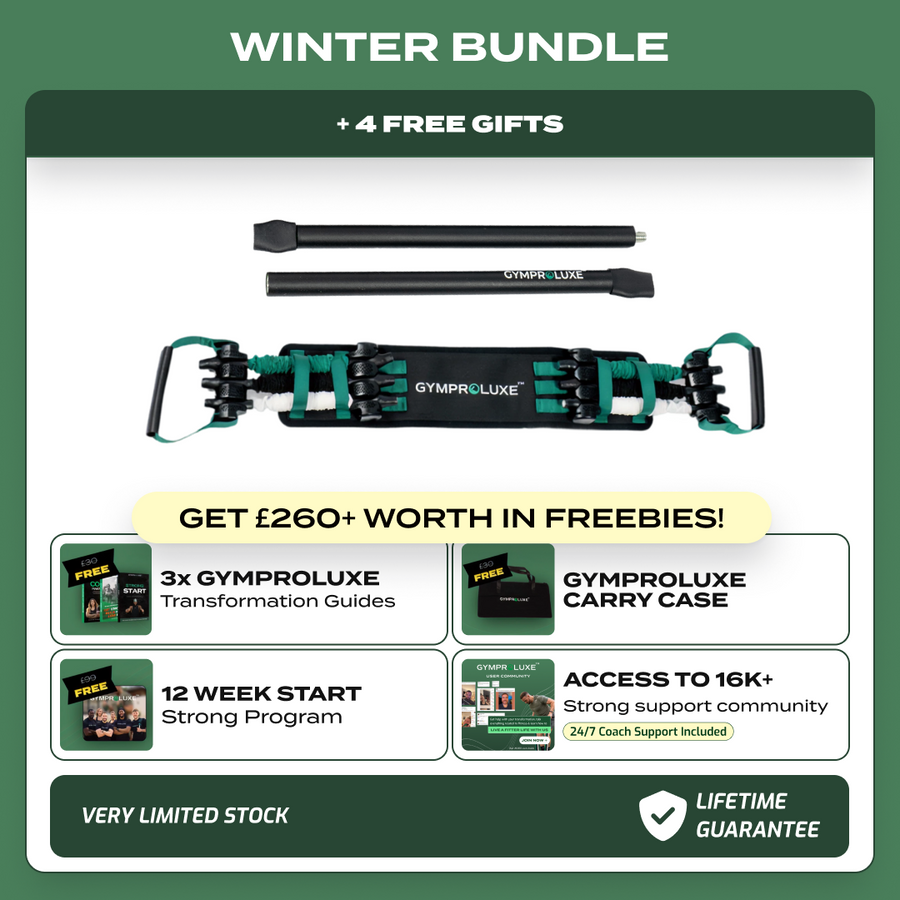 GYMPROLUXE Band and Bar set 2.0  (Winter bundle)