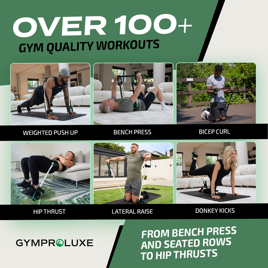 GYMPROLUXE Band and Bar set 2.0 + App (November Bundle)