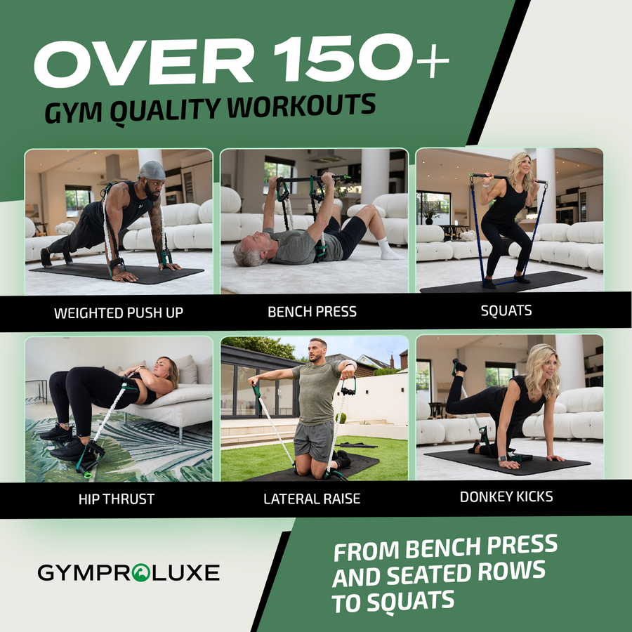 GYMPROLUXE All In One Portable Gym + App (November Bundle)