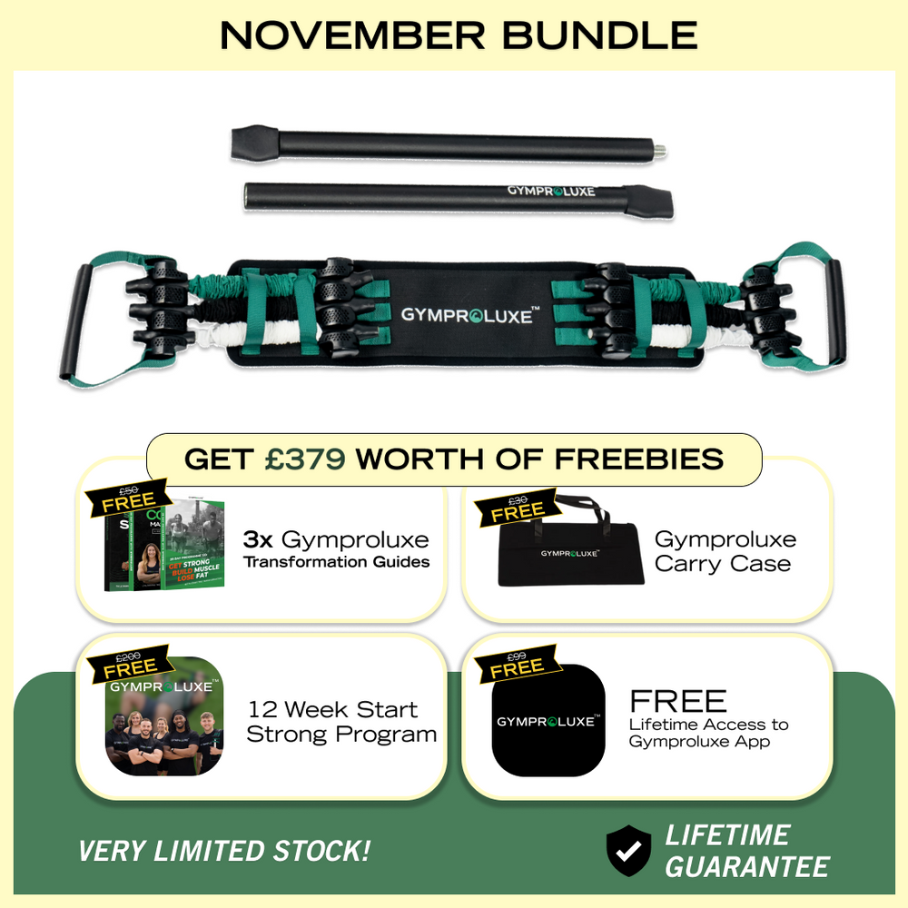GYMPROLUXE Band and Bar set 2.0 + App (November Bundle)