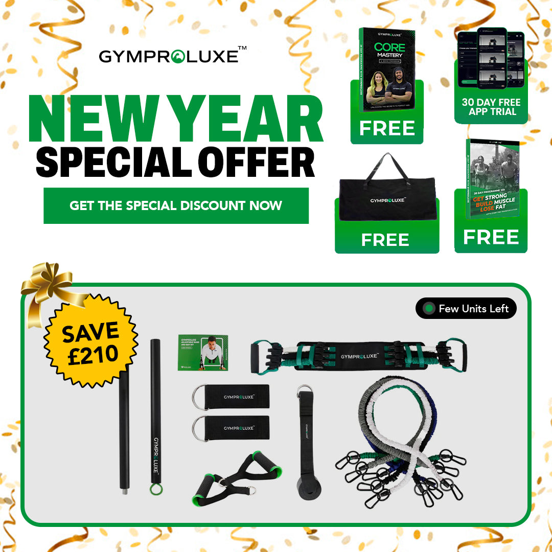 GYMPROLUXE All In One Portable Gym (NEW YEAR BUNDLE)